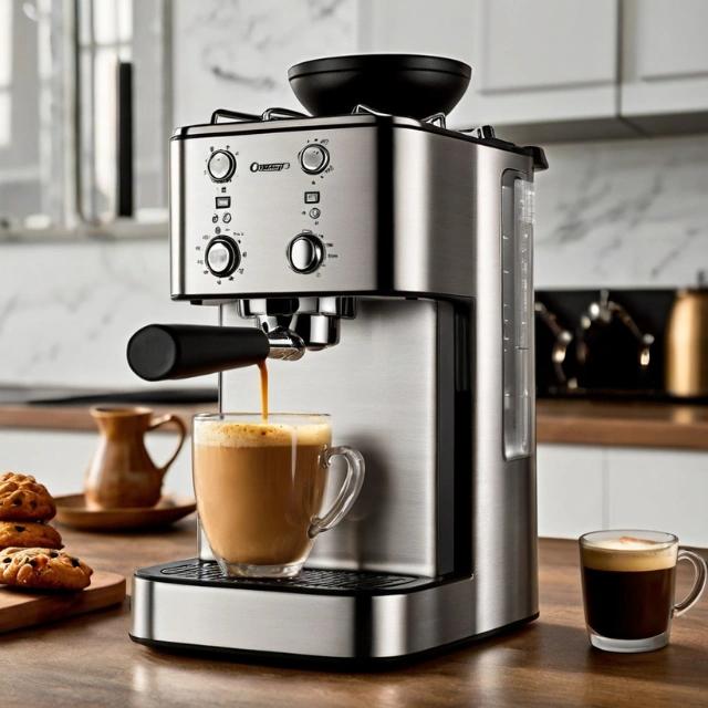 Automatic Coffee Maker with Milk Frother | Brew Perfection